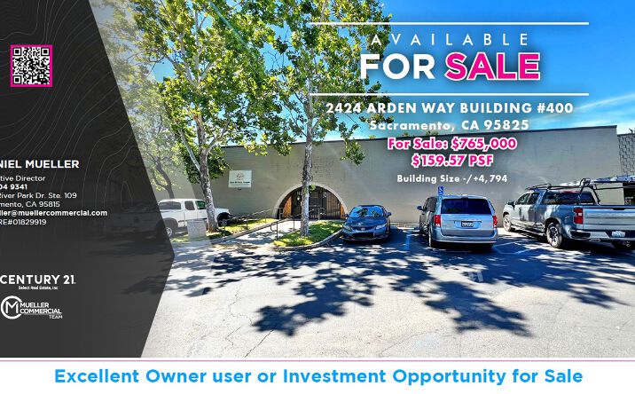 Pictures of Retail property located at 2424 Arden Way, Sacramento, CA 95825 for sales - image #1