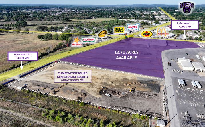 Pictures of Land property located at 1150 Dave Ward Dr, Conway, AR 72032 for sales - image #1