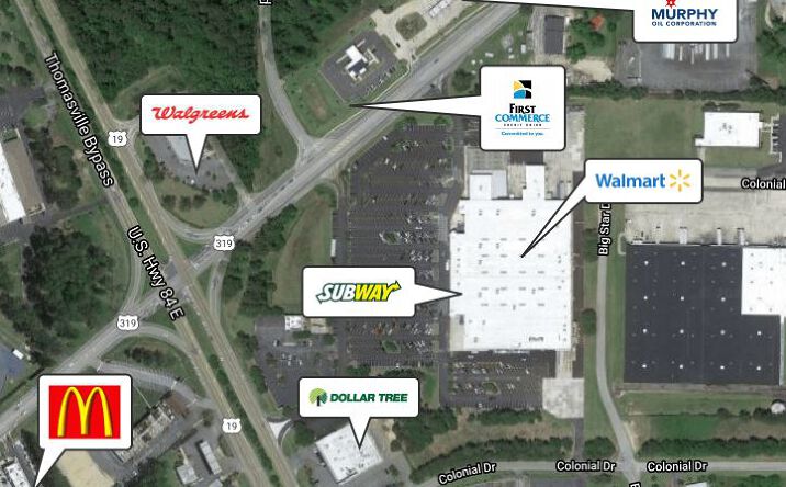 Pictures of Land property located at US HWY 319 & Hall Road, Thomasville, GA 31757 for sales - image #1