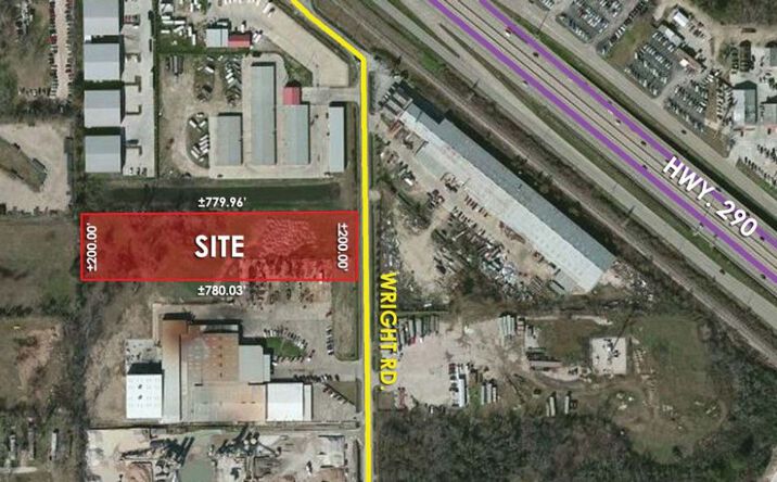 Pictures of Land property located at 0 Wright Rd., Houston, TX 77041 for comps - image #1