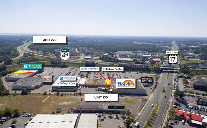 Pictures of Retail, Office property located at 2921 S Orlando Dr Unit 130 & 220, Sanford, FL 32773 for comps - image #1