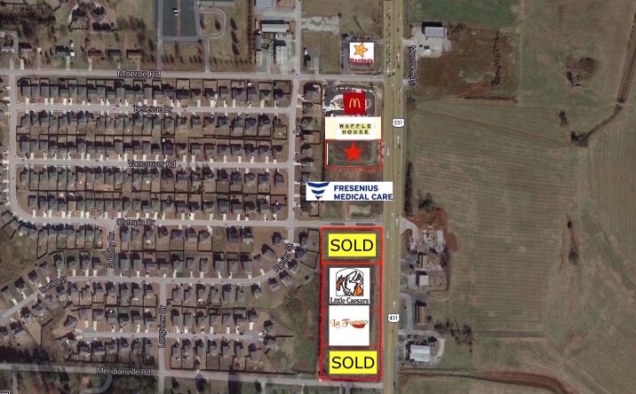 Pictures of Land property located at Highway 231/431., Meridianville, AL 35759 for comps - image #1