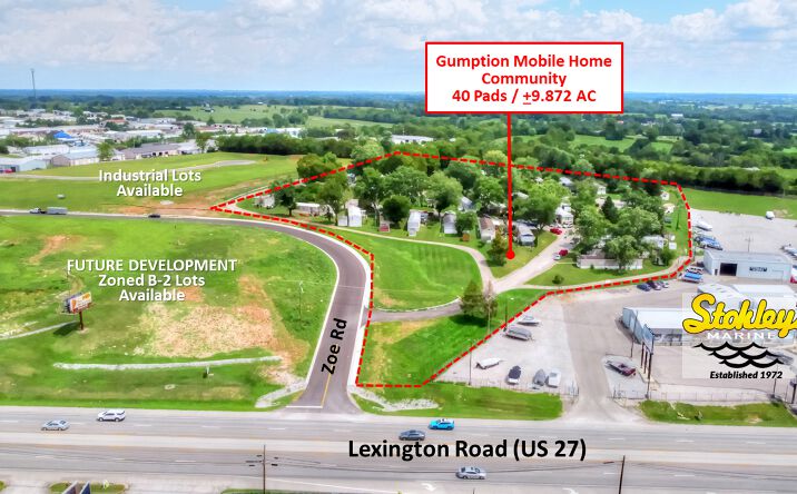 Pictures of Mobile Home Park property located at 3030 Lexington Rd, Nicholasville, KY 40356 for comps - image #1