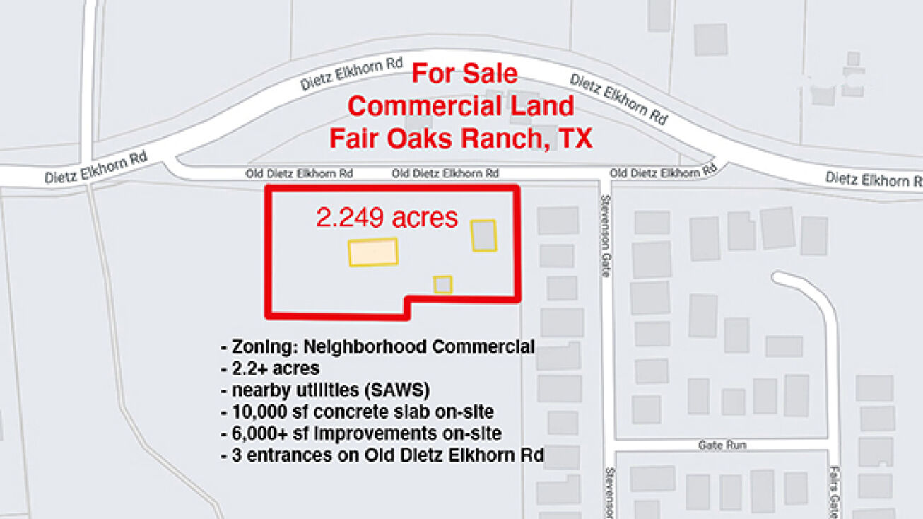 9120 Dietz Elkhorn Rd, Boerne, TX 78015