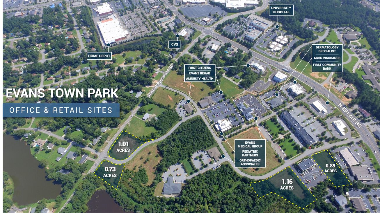 1202 Town Park Ln, Evans, GA 30809 Land for Sale Evans Town Park