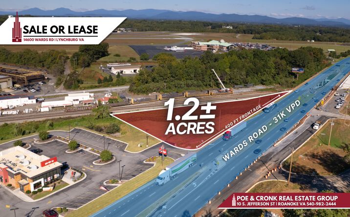 Pictures of Land property located at 14600 Wards Rd, Lynchburg, VA 24502 for sales - image #1