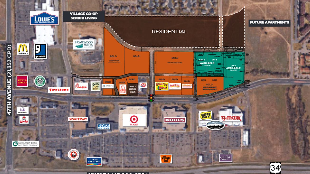 Centerplace Land Commercial, Greeley, CO 80634 Land for Sale