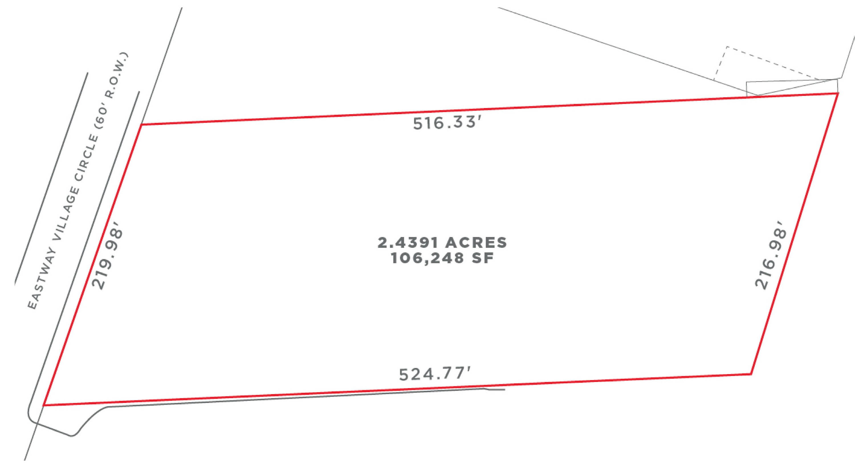 Eastway Village Drive - 2.4391 Acres