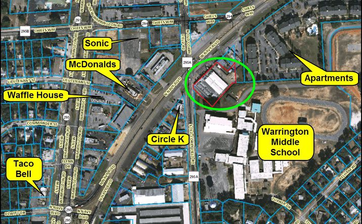 Pictures of Land, Special Purpose property located at 4315 W Navy Blvd, Pensacola, FL 32507 for sales - image #1
