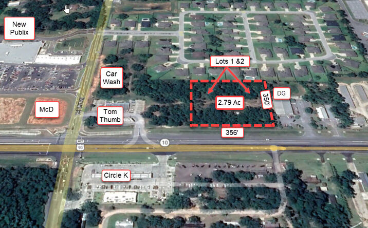 Pictures of Land property located at 5905 W 9 Mile Rd, Pensacola, FL 32526 for sales - image #1