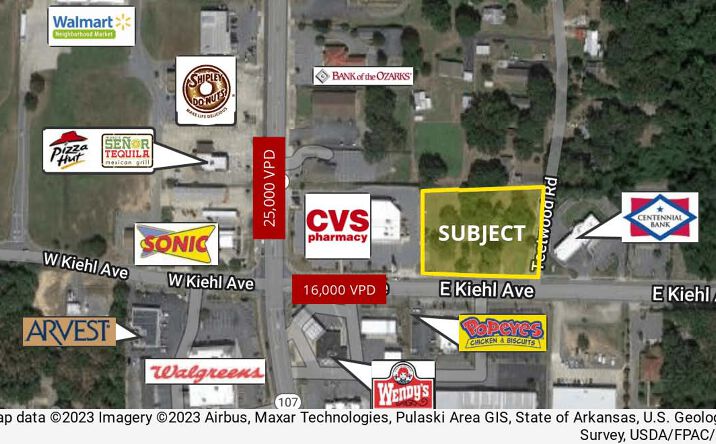 Pictures of Retail property located at 203 E Kiehl Ave, Sherwood, AR 72120 for sales - image #1