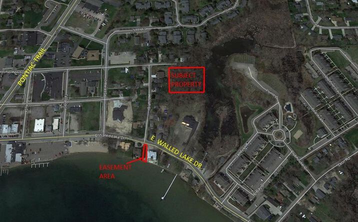 Pictures of Land property located at East Walled Lake Drive, E. of Pontiac Trail, Walled Lake, MI 48390 for sales - image #1