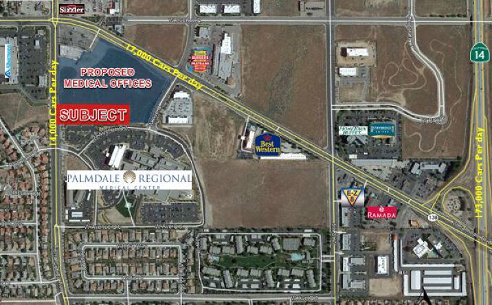 Pictures of Land property located at SEQ Tierra Subida Avenue and Palmdale Boulevard, Palmdale, CA 93551 for sales - image #1
