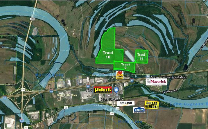 Pictures of Land property located at I-40 & Galloway - Tract 11, North Little Rock, AR 72118 for sales - image #1