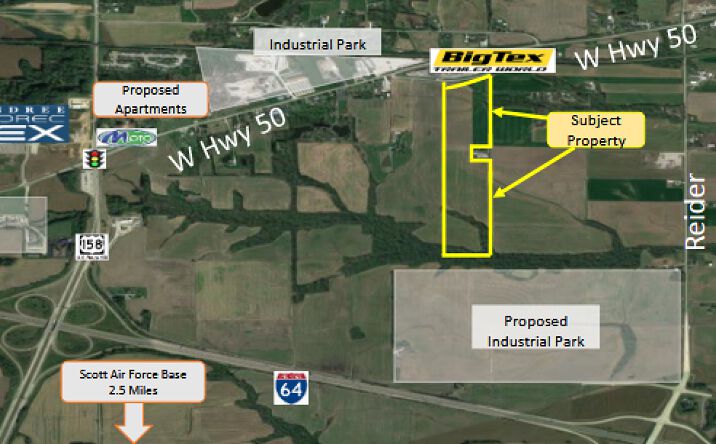 Pictures of Land property located at Highway 50, O' Fallon, IL 62269 for sales - image #1