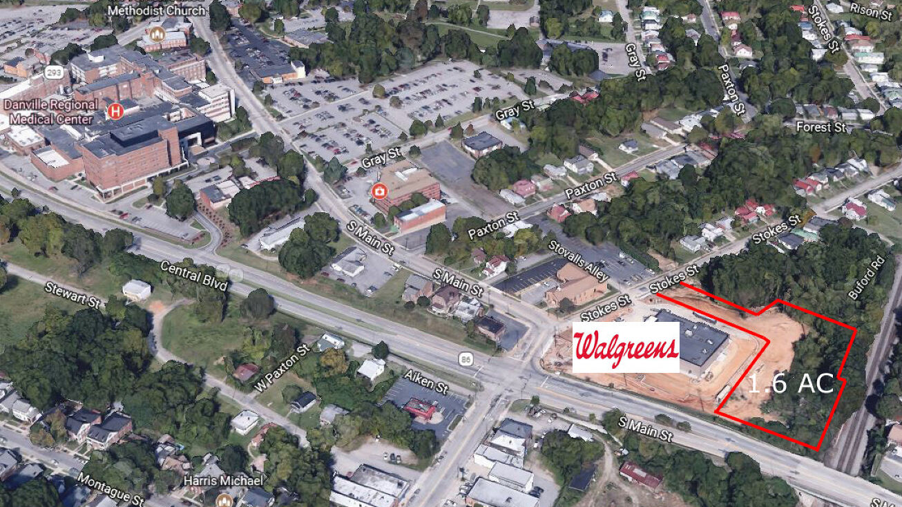 S Main St, Danville, VA 24541