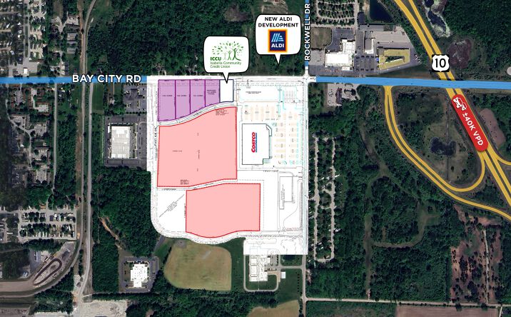 Pictures of Land property located at 4600 Bay City Road, Midland, MI 48640 for sales - image #1
