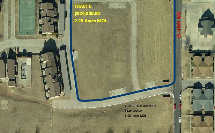 Pictures of Land property located at 6900 SW Gore Blvd, Tract C, Lawton, OK 73505 for sales - image #1