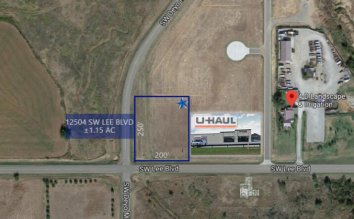 Pictures of Land property located at 12504 Sw Lee Blvd., Lawton, OK 73505 for sales - image #1