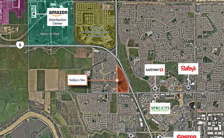 Pictures of Land property located at NWC Of Del Paso And Interstate 5, Sacramento, CA 95835 for sales - image #1