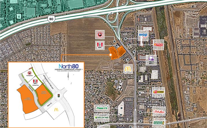 Pictures of Land property located at I-80 & Northgate Boulevard, Sacramento, CA 95834 for sales - image #1