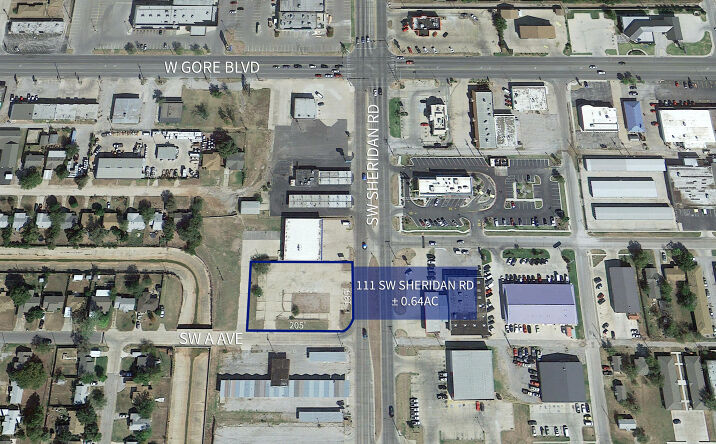 Pictures of Land property located at 111 SW Sheridan Rd, Lawton, OK 73505 for sales - image #1
