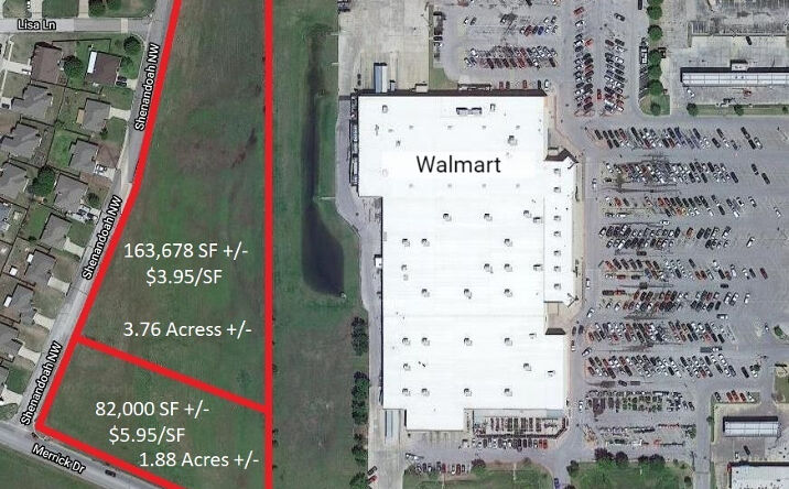 Pictures of Land property located at Shenandoah NW & Merrick Ave, Ardmore, OK 73401 for sales - image #1
