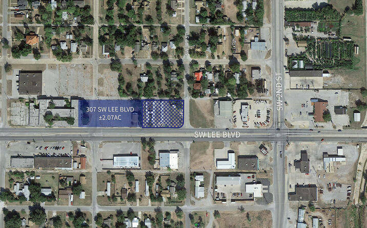 Pictures of Land property located at 307 SW Lee Blvd, Lawton, OK 73501 for sales - image #1