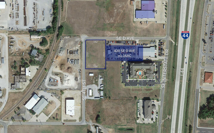 Pictures of Land property located at 420 SE D Ave, Lawton, OK 73501 for sales - image #1