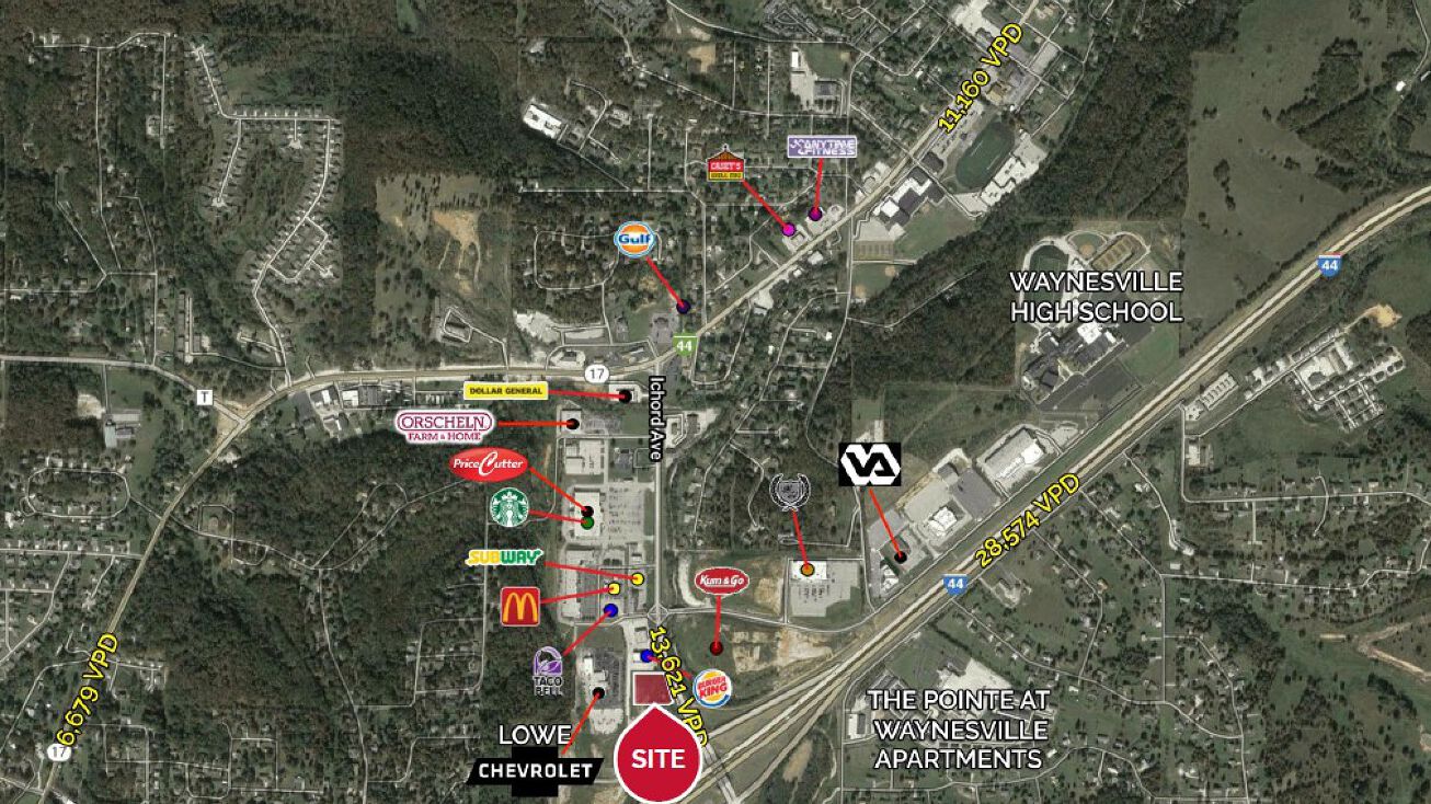 Ichord Avenue & Lowe Avenue, Waynesville, MO 65583 Retail Property