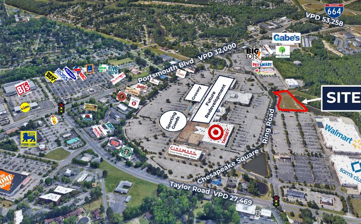 Pictures of Land property located at 2448 Chesapeake Square Ring Road, Chesapeake, VA 23321 for sales - image #1