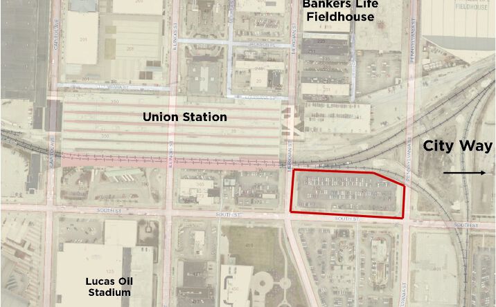 Pictures of Land property located at South St & Meridian St, Indianapolis, IN 46225 for sales - image #1