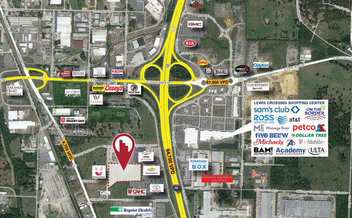 Pictures of Land property located at Superior Dr & Landmark Dr, Conway, AR 72032 for sales - image #1