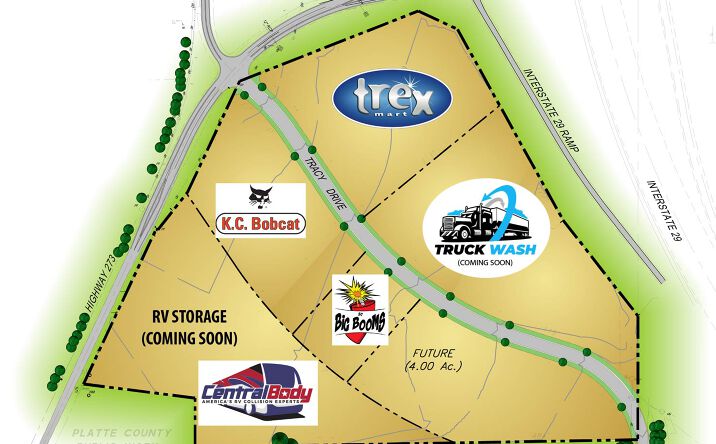 Pictures of Land property located at Hwy 371 and Tracy Drive, Platte City, MO 64079 for sales - image #1