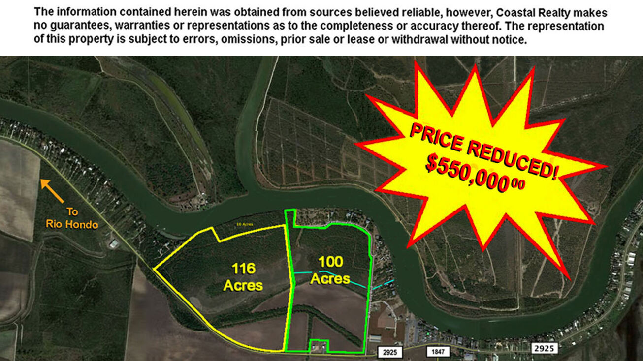 FM 2925 (100 Ac), Rio Hondo, TX 78583 Land for Sale Arroyo City