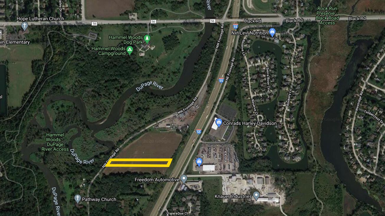 19405 NW Frontage Rd, Shorewood, IL 60404 Land for Sale 19405 NW