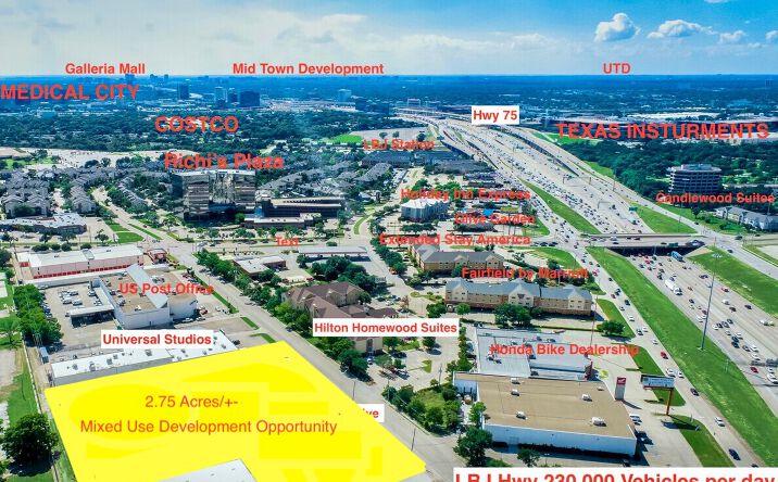 Pictures of Land property located at 9200 Markville Dr, Dallas, TX 75243 for sales - image #1