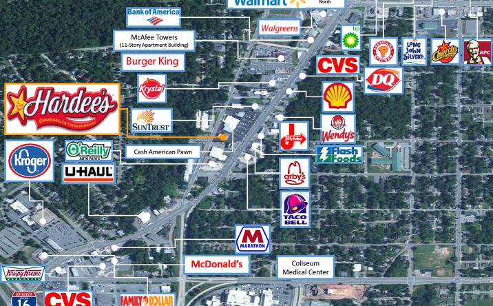 Pictures of Retail property located at 1014 Gray Highway, Macon, GA 31211 for comps - image #1