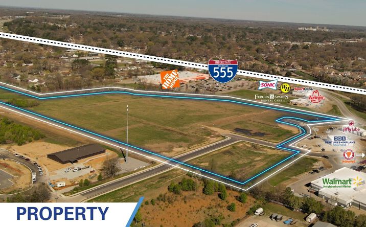 Pictures of Land property located at 3319 Harrisburg Rd, Jonesboro, AR 72404 for sales - image #1