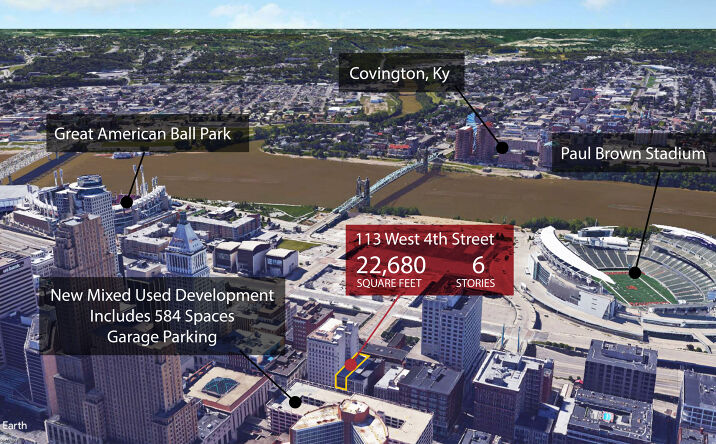 Pictures of Office property located at 113 West 4th Street, Cincinnati, OH 45202 for comps - image #1