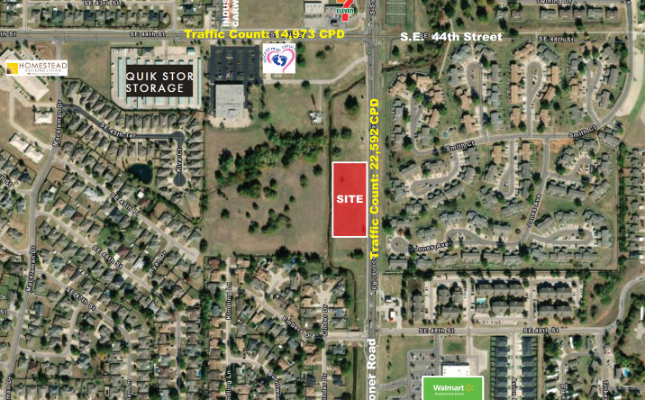 Pictures of Land property located at 4601 S Sooner Rd, Oklahoma City, OK 73145 for sales - image #1