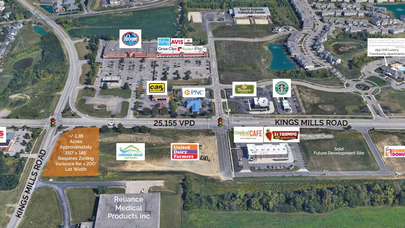 Kings Mills Road & SR 741, Mason, OH 45040