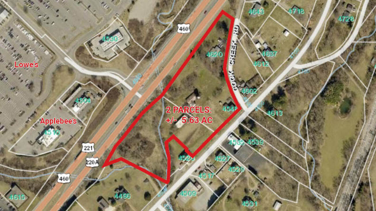 Bonsack Rd & Cook Creek Rd, Roanoke, VA 24012 Land for Sale 4548