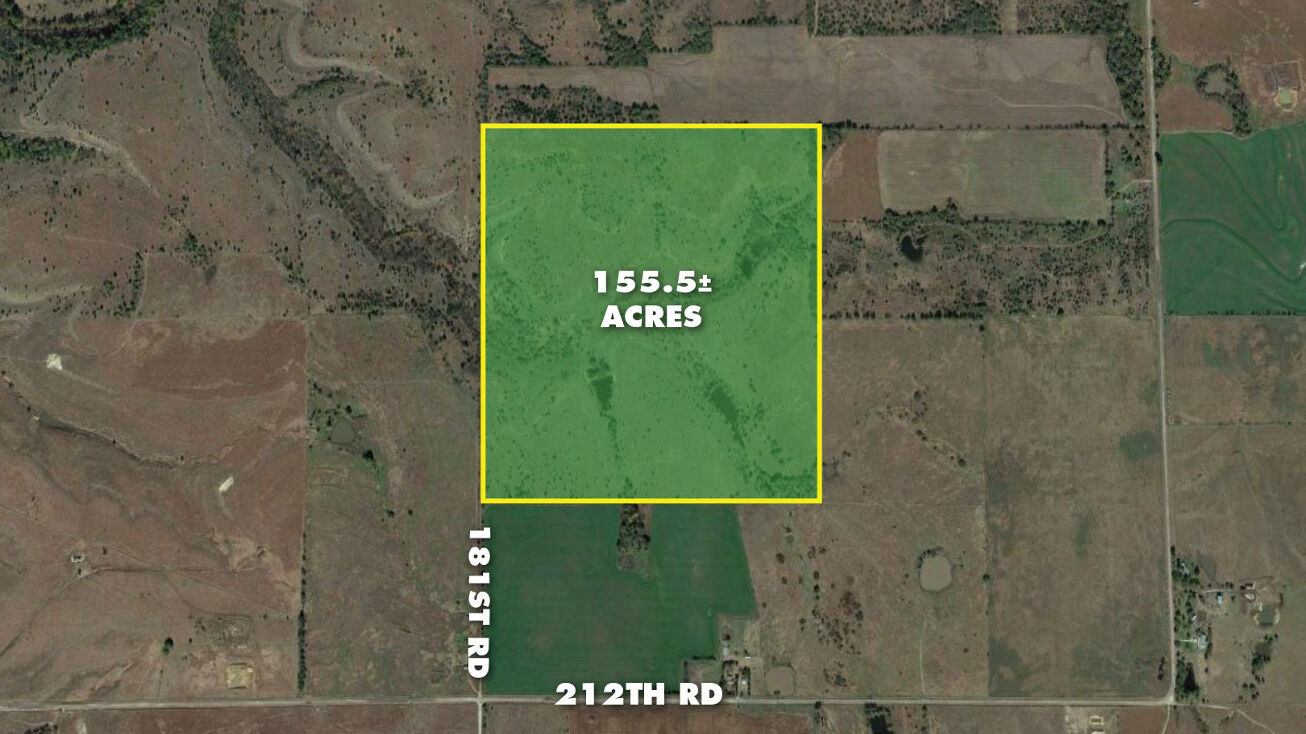 181st Rd & 212th Rd, Burden, KS 67019 Land for Sale (Burden) 155.5