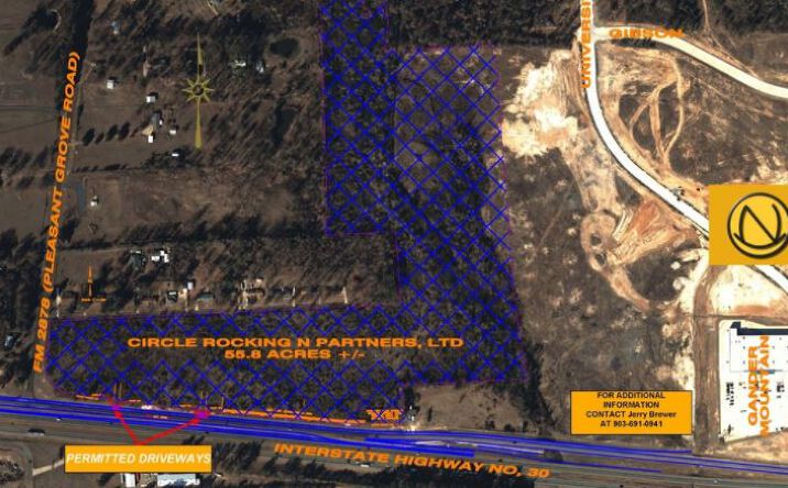 Pictures of Land property located at I-30 & Pleasant Grove Rd, Texarkana, TX 75503 for sales - image #1