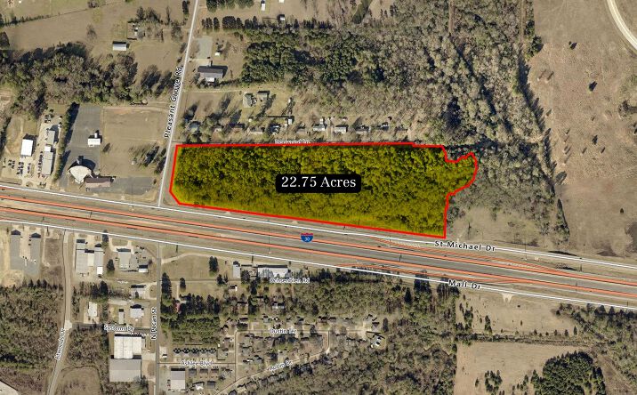 Pictures of Land property located at I-30 & Pleasant Grove Rd, Texarkana, TX 75503 for sales - image #1