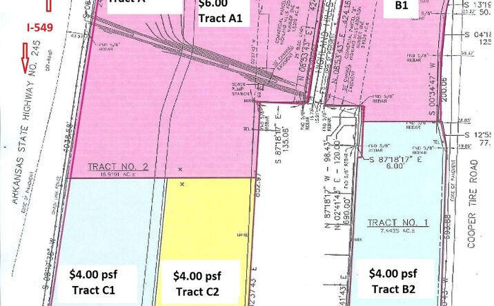 Pictures of Land property located at Loop 245 & Hwy 82 E., Texarkana, AR 71854 for sales - image #1