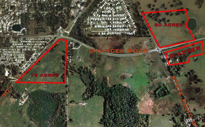 Pictures of Land property located at NEC of SR 39 & Chancey Rd, Zephyrhills Colony Company, FL 33602, SEC of US Hwy 301 & Chancey Rd, Tampa, FL 33602, SEC of SR 39 & Chancey Rd, Zephyrhills Colony Company, FL 33602 for sales - image #1