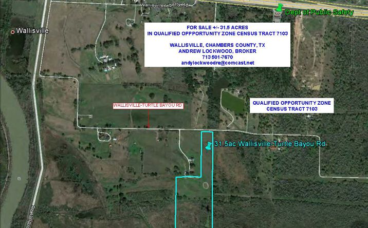 Pictures of Land property located at 770 Wallisville-Turtle Bayou Rd, Wallisville, TX 77597 for sales - image #1