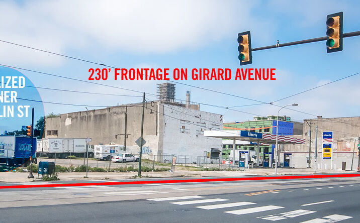 Pictures of Land, Mixed Use property located at Corner of N. 8th St & W. Girard Ave, West Poplar, Philadelphia, PA 19123 for comps - image #1